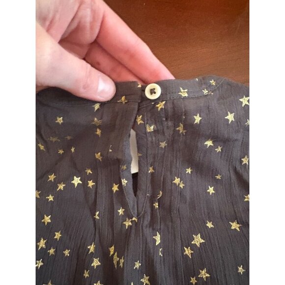 J. Crew Crewcuts NWT Gold Star Short Sleeve Little Girls Shirt Size 2 Toddler 2T - Picture 7 of 9